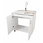 Mască pentru chiuvete bucătărie Tender pal alb 80cmx80cmx50cm