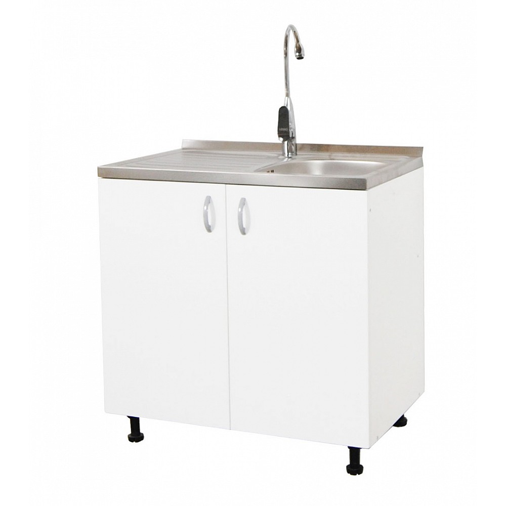 Mască pentru chiuvete bucătărie Tender pal alb 80cmx80cmx50cm