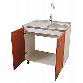 Mască pentru chiuvete  bucătărie Tender pal cireș 80cmx80cmx50cm