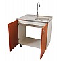 Mască pentru chiuvete bucătărie Tender pal cireș 80cmx80cmx50cm