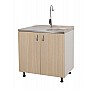 Mască pentru chiuvete bucătărie Tender pal fag 80cmx80cmx50cm