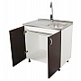 Mască pentru chiuvete bucătărie Tender pal wenge 80cmx80cmx50cm