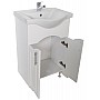 Mobilier baie bază și lavoar seria 151 - 55cm alb rustic