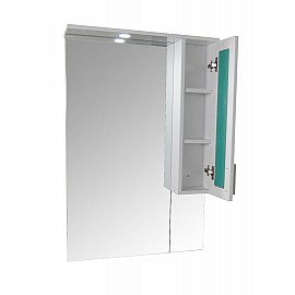 Oglindă baie seria 010 - 65cm alb cu oglinzi (mobilier 110)