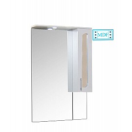 Oglindă baie seria 010 - 65cm alb cu oglinzi (mobilier 110)