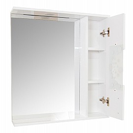 Oglindă baie seria 078 - 55cm alb (mobilier 178)