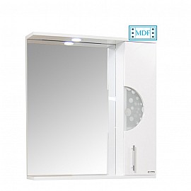 Oglindă baie seria 078 - 55cm alb (mobilier 178)