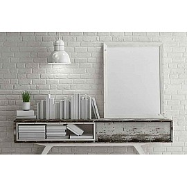 Panou decorativ 3D din polistiren pentru perete sau tavan, 60cm x 60cm, grosime 3cm, model OLD BRICK