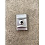 Clemă fixare 32mm cu garnitură cauciuc pentru policarbonat trapez sau cutat, călăreț prindere, din aluminiu