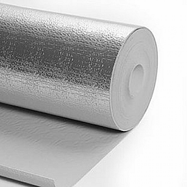 Folie PEE 5mm cu aluminiu, pentru parchet (izolație termică și fonică)