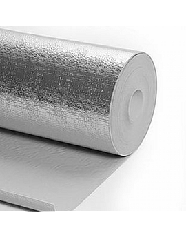 Folie PEE 5mm cu aluminiu, pentru parchet (izolație termică și fonică)