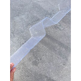 Luminatoare hală din policarbonat celular Greca, 2.5mm grosime, 5 ondulații de 40mm și structură celulară (preț/mp)