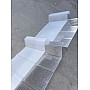 Luminatoare hală din policarbonat celular Greca, 2.5mm grosime, 5 ondulații de 40mm și structură celulară (preț/mp)