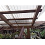 Placă din policarbonat compact/solid 0.5x970x2000mm, cu profil trapez, transparent-clar sau bronz-fumuriu