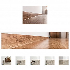 Plintă Esquero pentru parchet 6.66cm x 2.5m