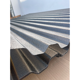 Placă din policarbonat compact/solid ST 3000mm x 1050mm x 0.8mm, cu profil trapez