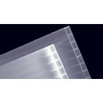 Placă policarbonat celular 8mm transparent (clar) 2.1mx6m (12.6mp/placă)