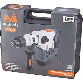 Ciocan Rotopercutor 1050W EvoTools PLUS RH1050, 970 RPM, 4350 percuții/minut