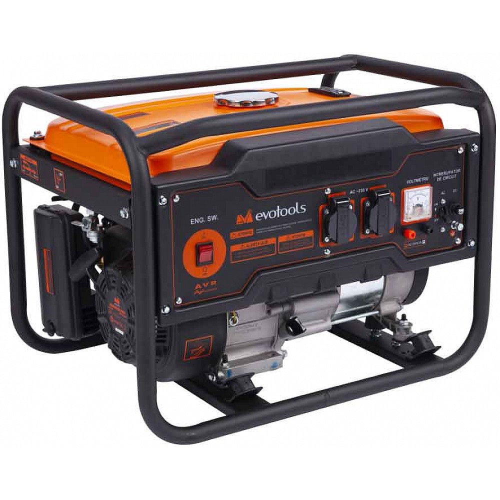 Generator curent electric Epto 2200W 5.4CP Evotools, rezervor 15 litri