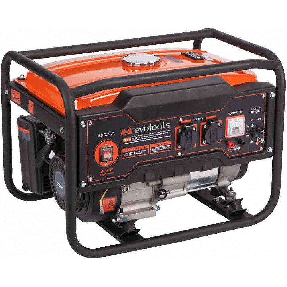 Generator curent electric Epto GG 3000A 3000W 5.4CP Evotools, rezervor 15 litri