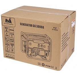 Generator curent electric Epto GG 3000A 3000W 5.4CP Evotools, rezervor 15 litri