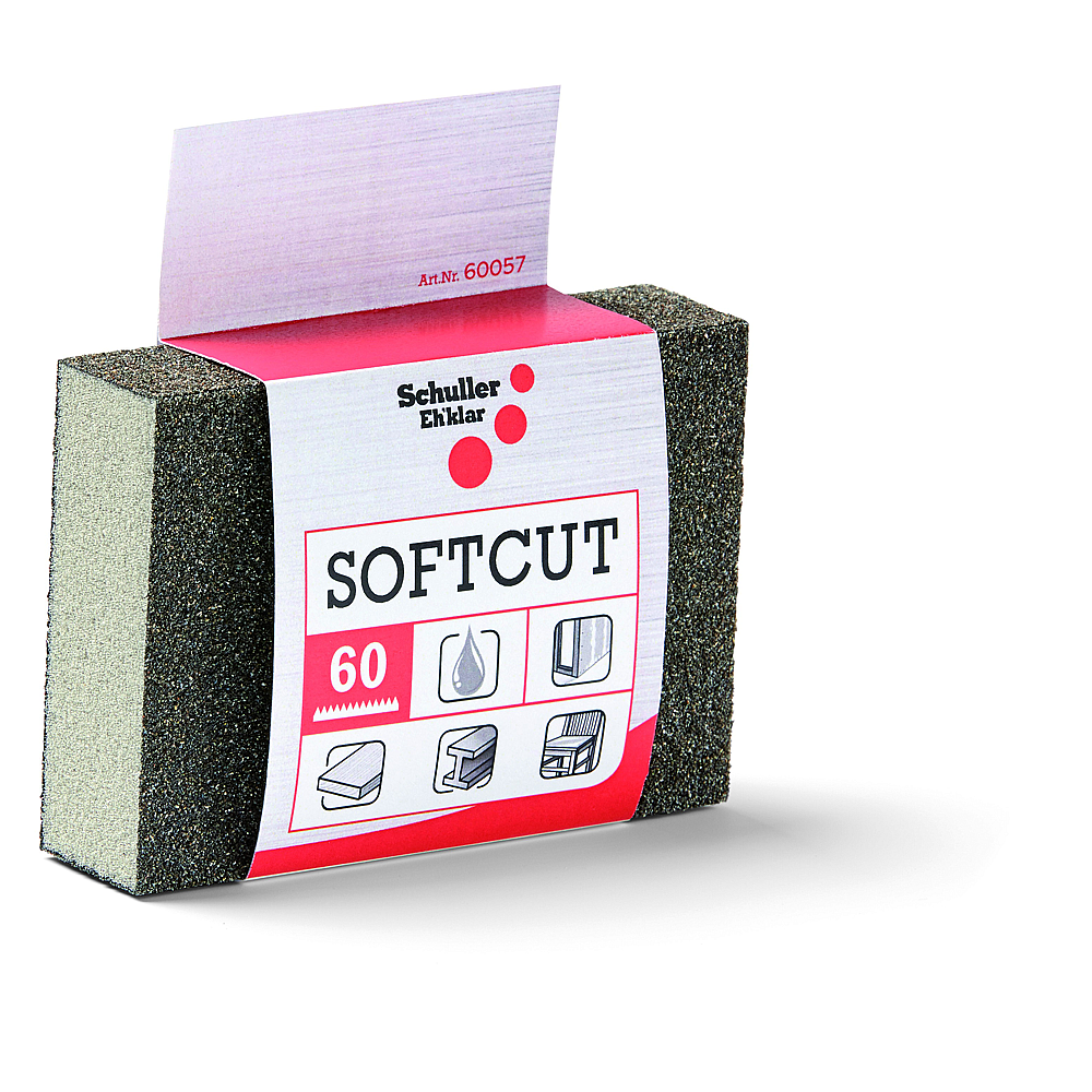 Șmirghel burete abraziv 100*70*28mm granulație P180 Softcut șmirglu
