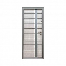 Ușă metalică, cu MDF, model T-06