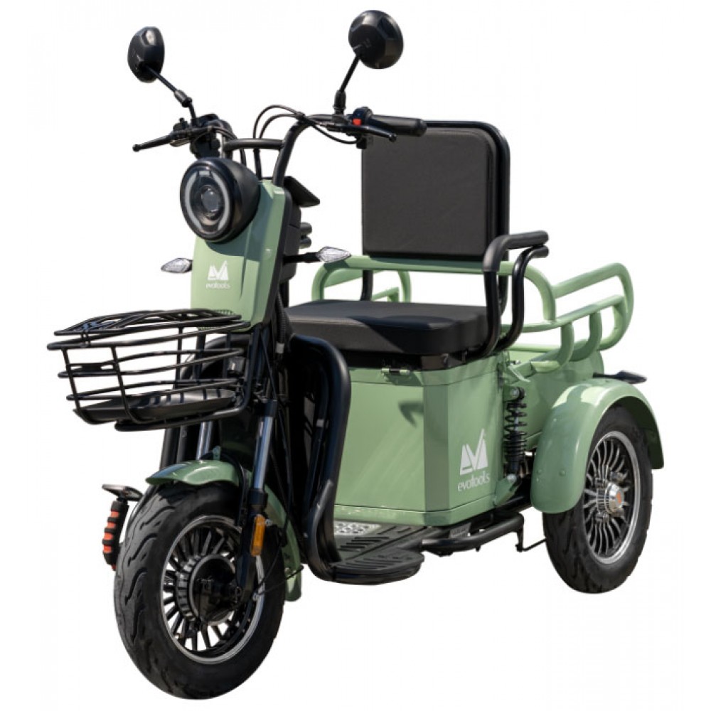 Evotools Triciclu Electric Persoane TRP500 Deceneu culoare verde