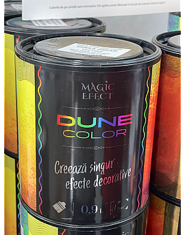 Vopsea decorativă cu efect metalic 900ml pentru interior Magic Efect Dune Color, acoperă 7-8mp