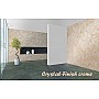 Pachet 3 bucăți vopsea decorativă cu efect de cristal 750ml pentru interior Crystal-Finish Creme