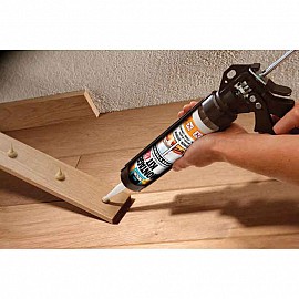 Bison Montagekit silicon adeziv pentru construcții Super Strength 350g