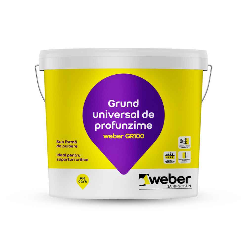 Grund universal de profunzime Weber GR100 5kg