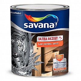 Savana Ultrarezist lac pentru lemn 0.75l, interior și exterior, superlucios