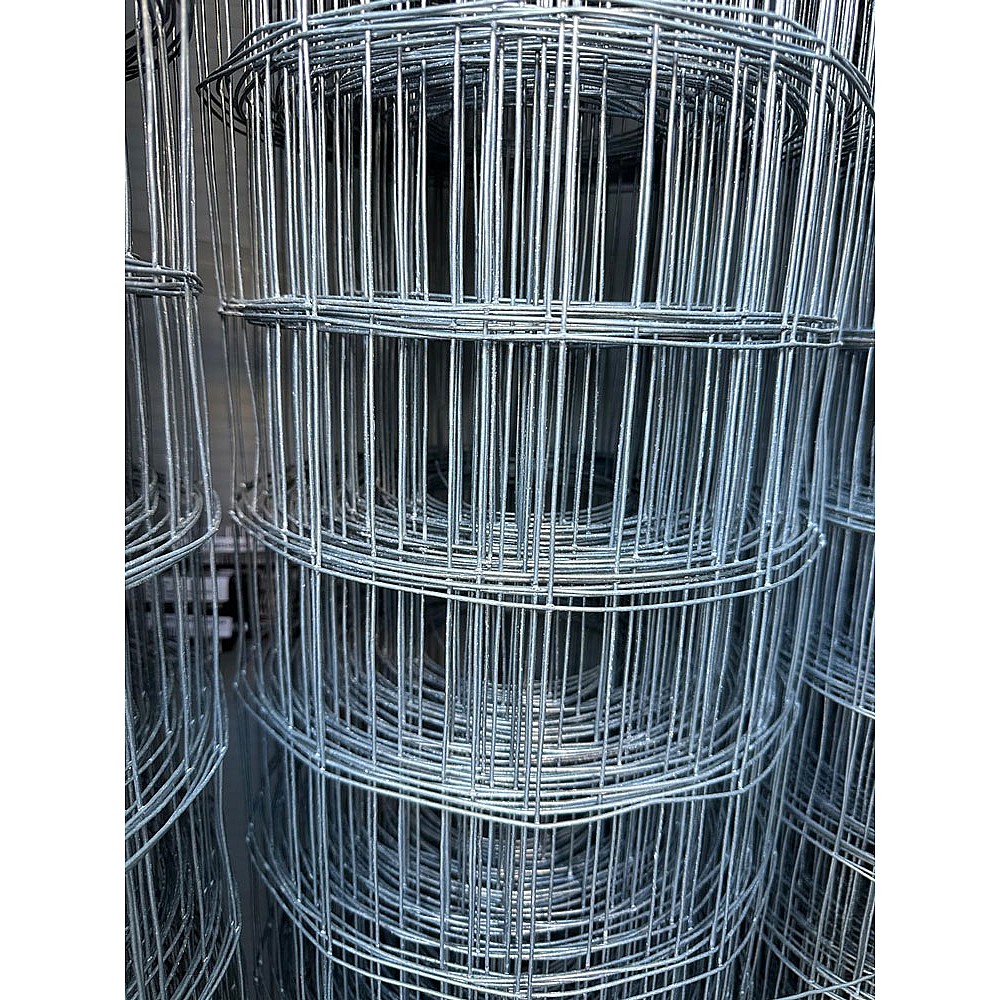 Plasă gard sudată zincată, H 1.7m, diametru sârmă 1.5mm, ochi 75x75mm, rolă 20m 
