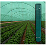 Plasă umbrire verde 35% cu protecție UV 1.5x20m, pentru sere, solarii, păsări, animale, protecție garduri/clădiri