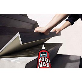Bison POLY MAX CRYSTAL EXPRESS adeziv și etanșeizant transparent 300g