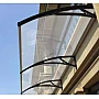 Copertină Bari, braț aluminiu de 0.8m, model de bază, policarbonat celular 6mm, diferite lățimi de copertină și culori