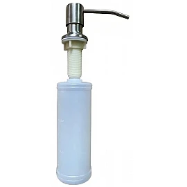 Chiuvetă bucătărie inox satin HD7550 multifuncțională (baterie cu 3 moduri de curgere, consolă din sticlă,  2 tăvițe de scurgere, tocător din lemn, spălător de pahare, dozator detergent de vase)