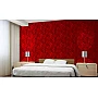 Panou decorativ 3D din polistiren pentru perete sau tavan, 60cm x 60cm, grosime 3cm, model FLAMES