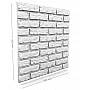 Panou decorativ 3D din polistiren pentru perete sau tavan, 60cm x 60cm, grosime 3cm, model OLD BRICK