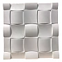 Panou decorativ 3D din polistiren pentru perete sau tavan, 60cm x 60cm, grosime 3cm, model RUBIK