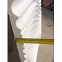 Panou decorativ 3D din polistiren pentru perete sau tavan, 60cm x 60cm, grosime 3cm, model WIND