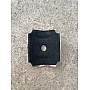 Clemă fixare 32mm cu garnitură cauciuc pentru policarbonat ondulat, călăreț prindere, din aluminiu