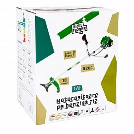 Motocositoare pe benzină  4.76CP 52cc 2T, tijă 28mm, 10 accesorii incluse Micul Fermier GF-0915-S001-G03​
