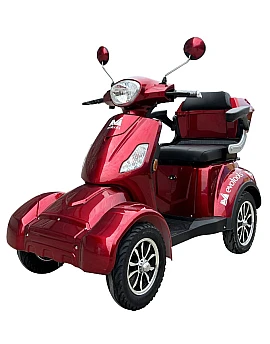 Evotools Cvadriciclu Electric Persoane CVP1000 Azima culoare roșu, viteză limitată la 25km/h