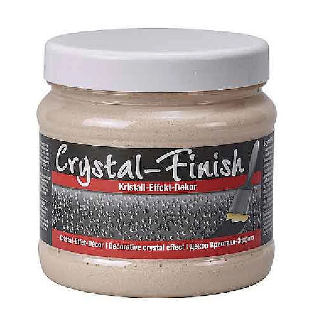 Vopsea decorativă cu efect de cristal 750ml pentru interior Crystal-Finish Creme