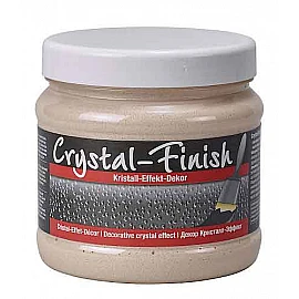 Vopsea decorativă cu efect de cristal 750ml pentru interior Crystal-Finish Creme