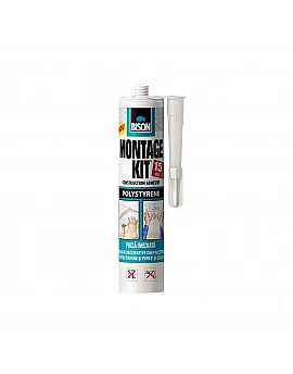 Bison Montagekit silicon adeziv pentru polystirene Bison 470g