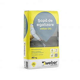 Weber D10 șapă de egalizare 30kg șapă standard
