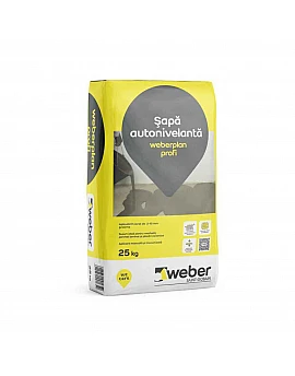 Weber Plan Profi șapă autonivelantă cu fibre de armare 25kg